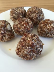 Date Almond Coconut Balls